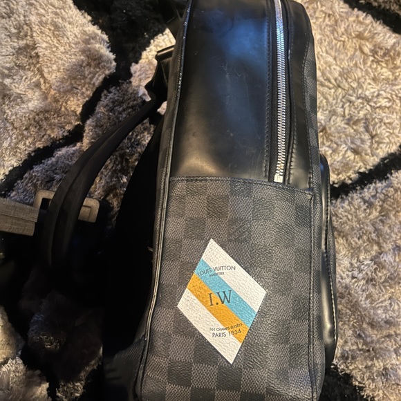 Louis Vuitton Josh Backpack Limited Edition Damier Graphite LV League - Picture 4 of 8